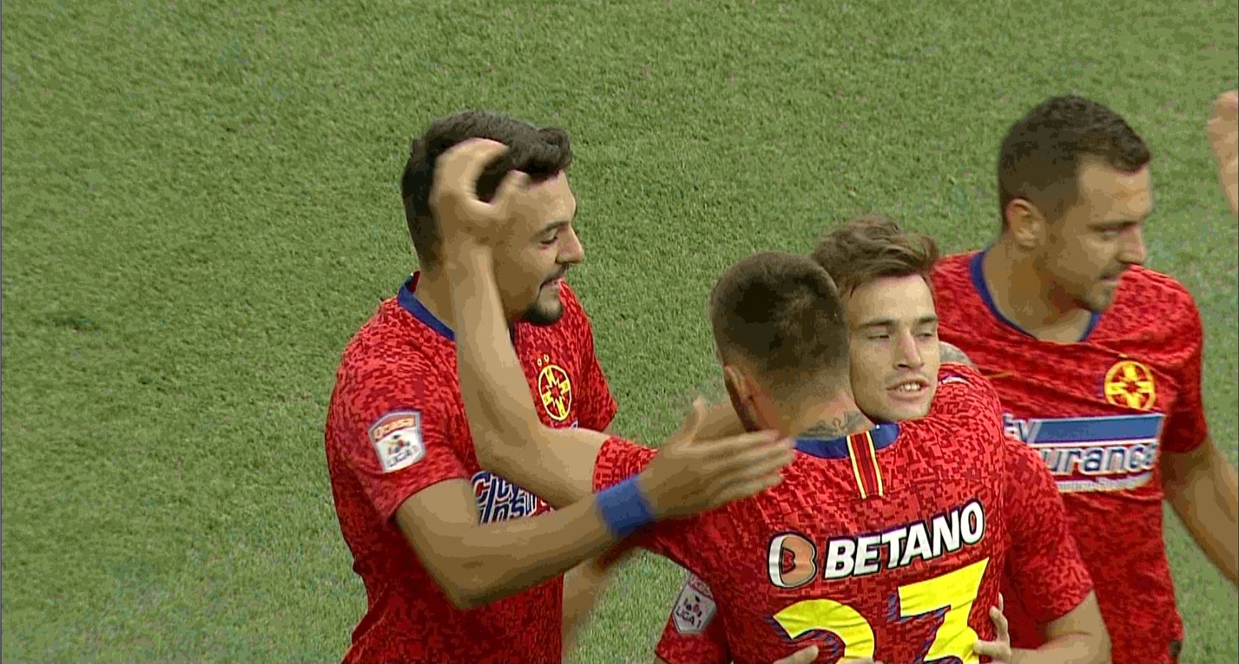 FCSB - Dinamo 1-0, ACUM, la Digi Sport 1, în semifinalele Cupei României. Adrian Petre marchează după două minute