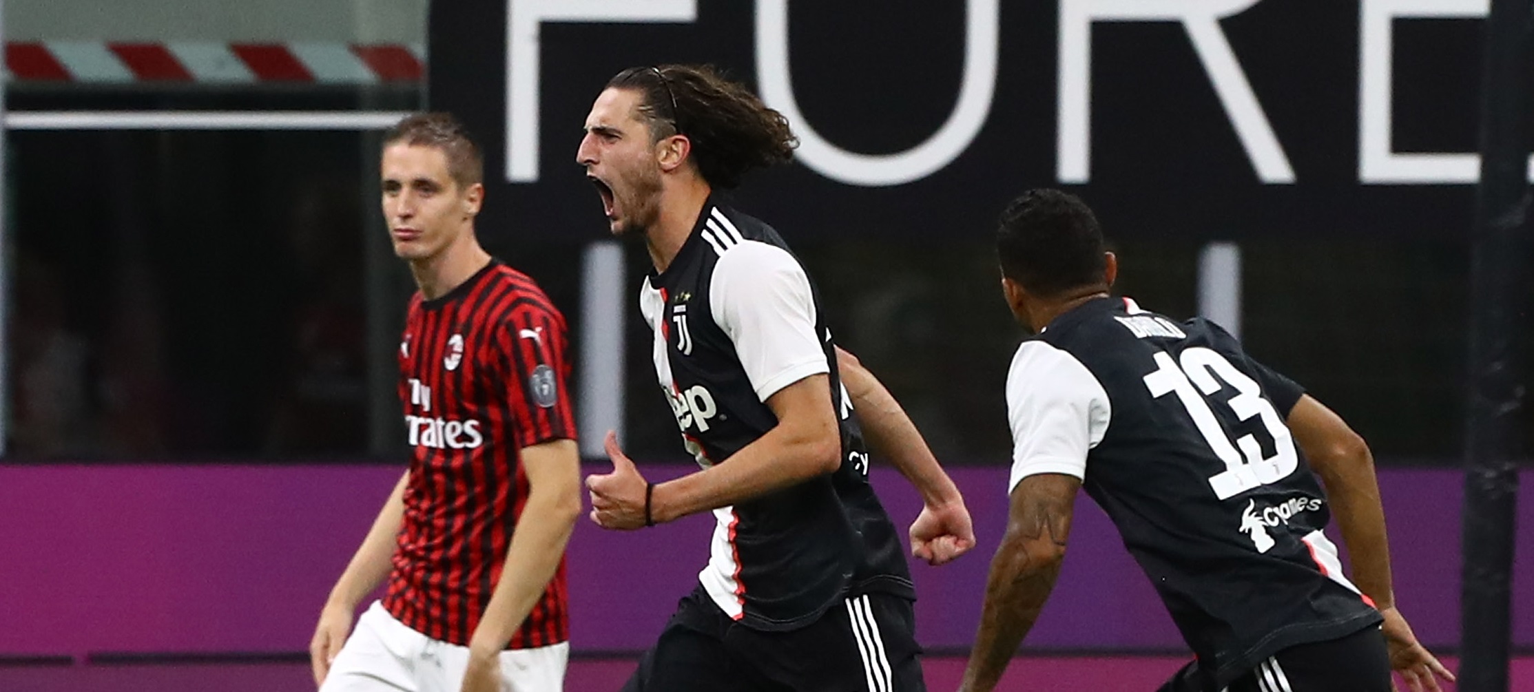 Lui Rabiot i-a trebuit un an să dea primul gol la Juve, dar reuşita este una de poveste, la finalul unei curse de 60 de metri