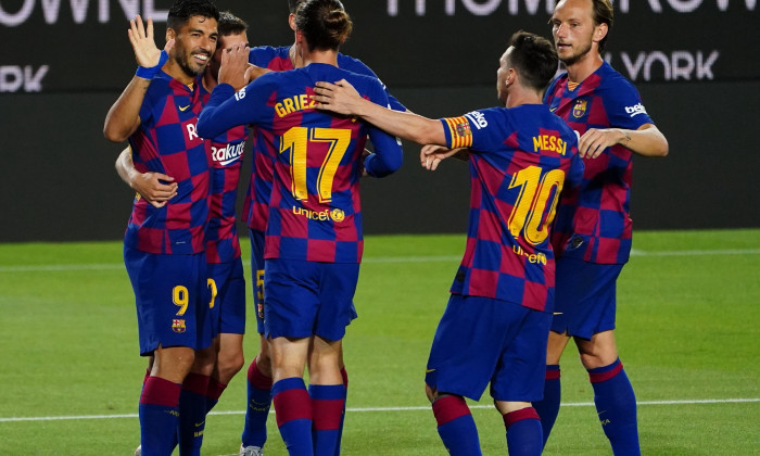 Barcelona v Espanyol, La Liga, Football, Camp Nou, Spain - 08 Jul 2020