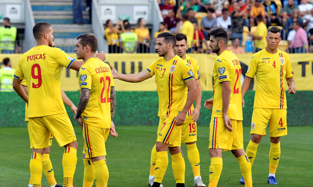 Jucătorii României, după victoria cu Malta / Foto: Sport Pictures