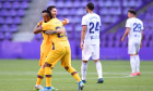 Lionel Messi și Arturo Vidal, în meciul cu Real Valladolid / Foto: Getty Images