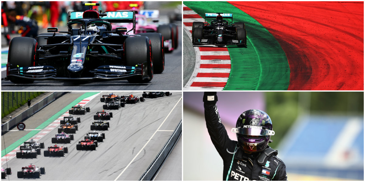 Hamilton, victorie în Marele Premiu al Stiriei. Vettel, lovit de colegul său, Leclerc. Duel spectaculos în ultimul tur