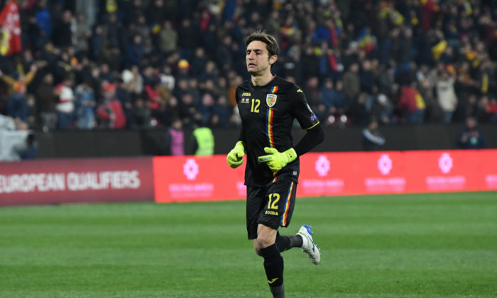 Ciprian Tătărușanu, în tricoul echipei naționale / Foto: Sport Pictures