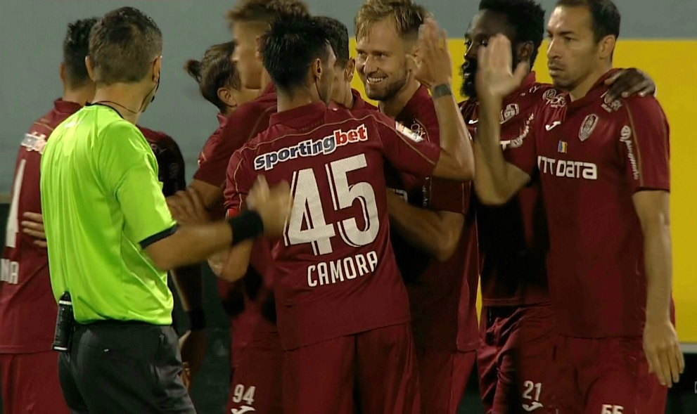 CFR Cluj - Gaz Metan Mediaș 2-0, Digi Sport 1. Golul lui Djokovic a liniștit ”apele” în Gruia