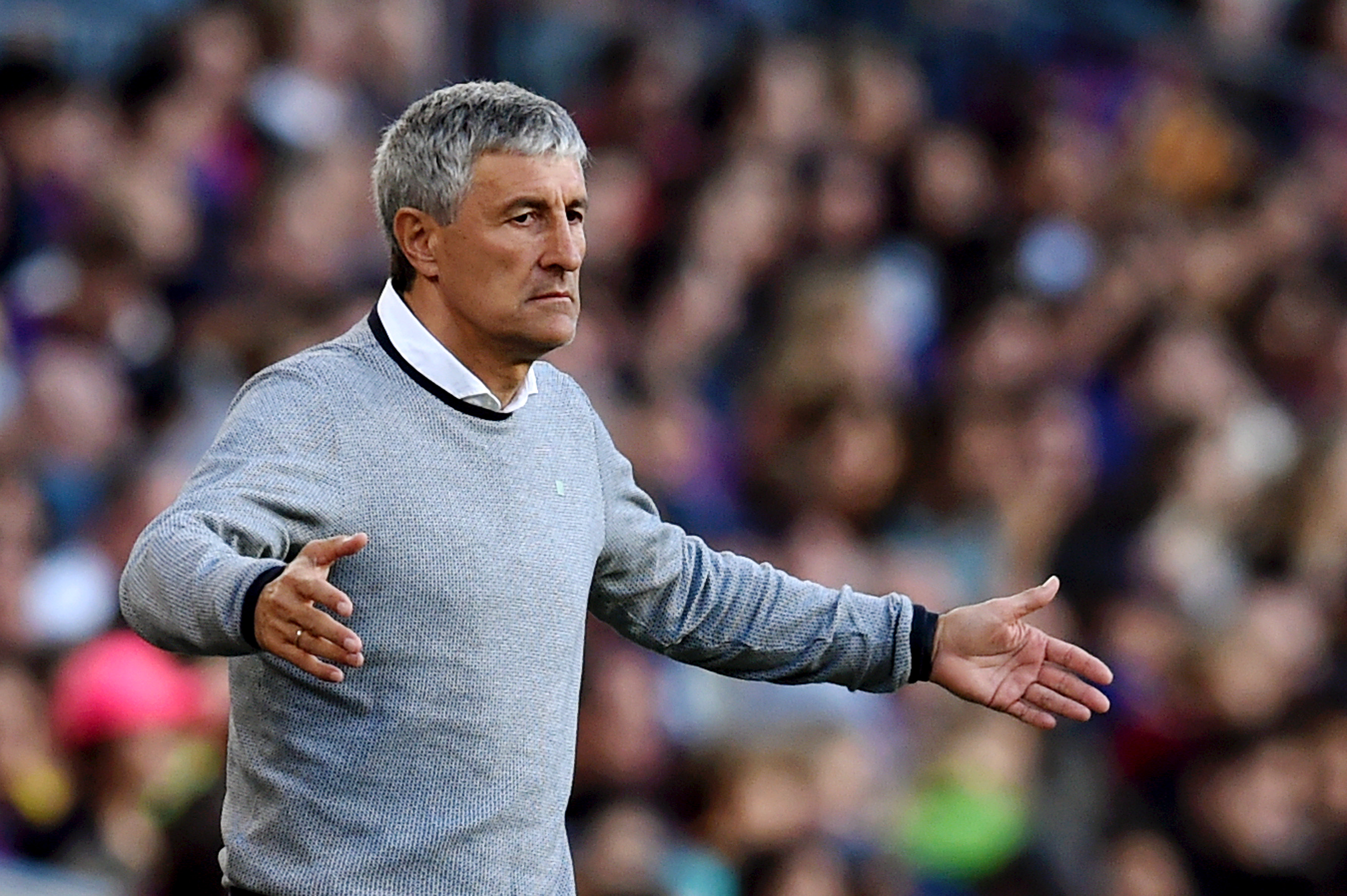 Quique Setien are zilele numărate pe Camp Nou! Un fost campion mondial propus pe banca Barcelonei