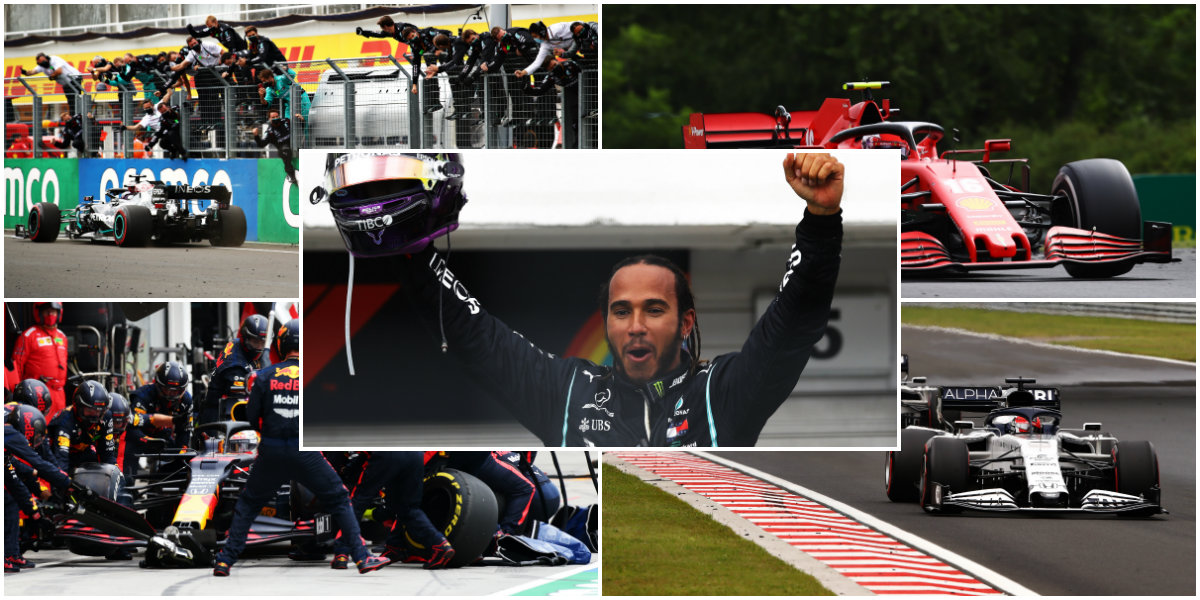 Lewis Hamilton, irezistibil la Hungaroring. A câștigat și a egalat un record istoric al lui Michael Schumacher