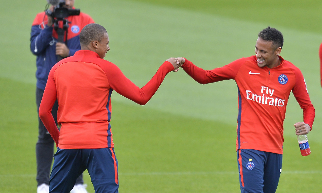Neymar și Mbappe