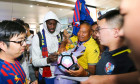 Yaya Toure Arrives In Qingdao