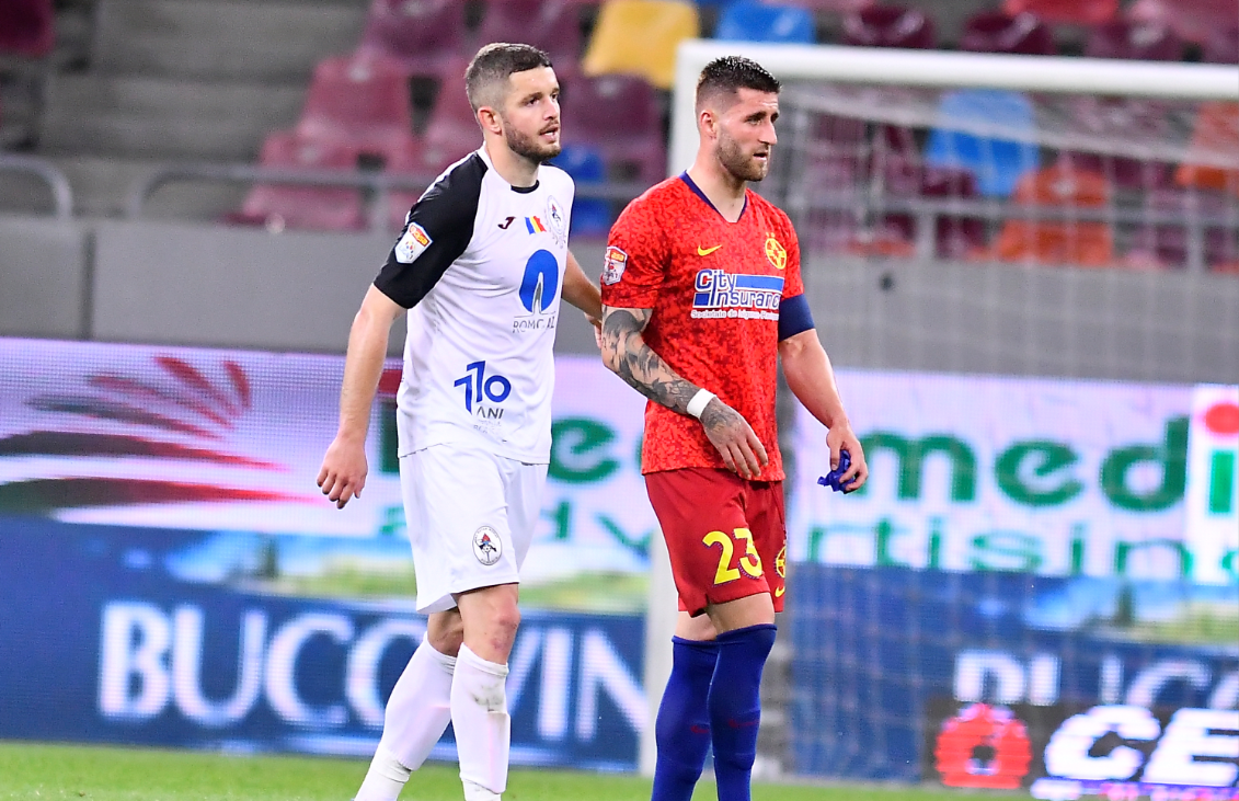 Avertisment clar pentru Sergiu Buș: ”N-a semnat contract de titular la FCSB!” Cu cine se va lupta pentru primul ”11”