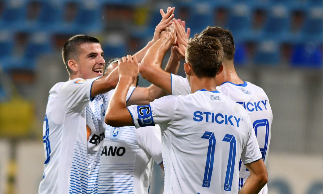 Jucătorii Craiovei, în meciul cu FC Botoșani / Foto: Sport Pictures