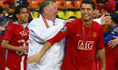 Sir Alex Ferguson, alături de Cristiano Ronaldo / Foto: Getty Images
