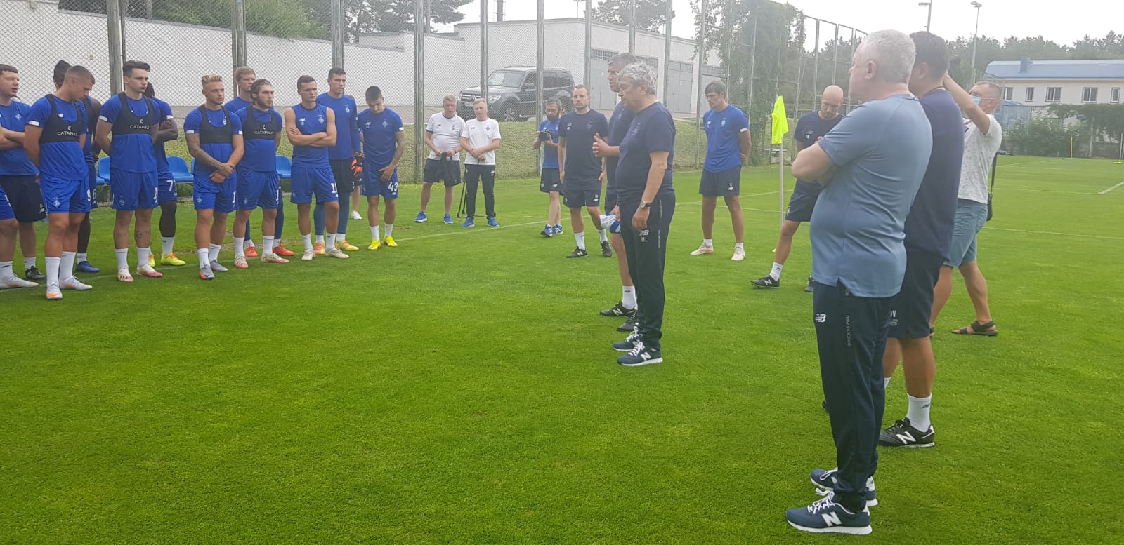 Mircea Lucescu, primul antrenament la Dinamo Kiev! Antrenorul român le-a ținut un discurs noilor săi elevi