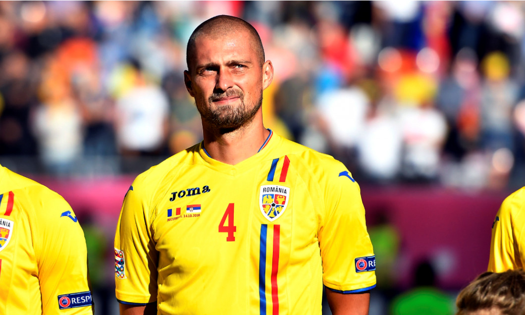 Gabi Tamaș, în tricoul echipei naționale / Foto: Sport Pictures