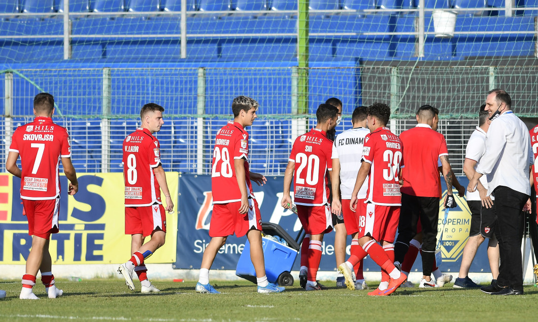 FOTBAL:ACADEMICA CLINCENI-DINAMO BUCURESTI, PLAY-OUT LIGA 1 CASA PARIURILOR (5.07.2020)