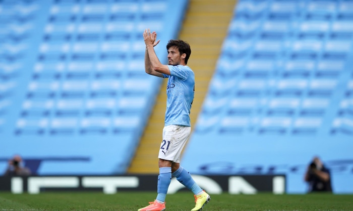 David Silva, în tricoul lui Manchester City / Foto: Getty Images