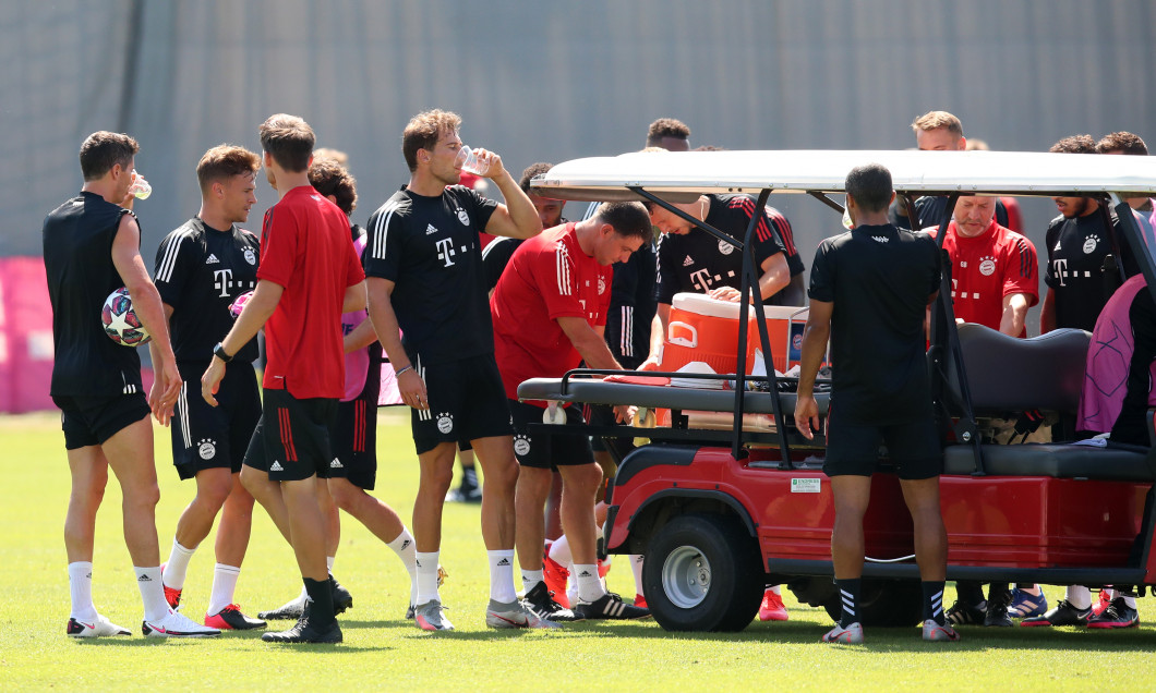 FC Bayern Muenchen Training And Press Conference