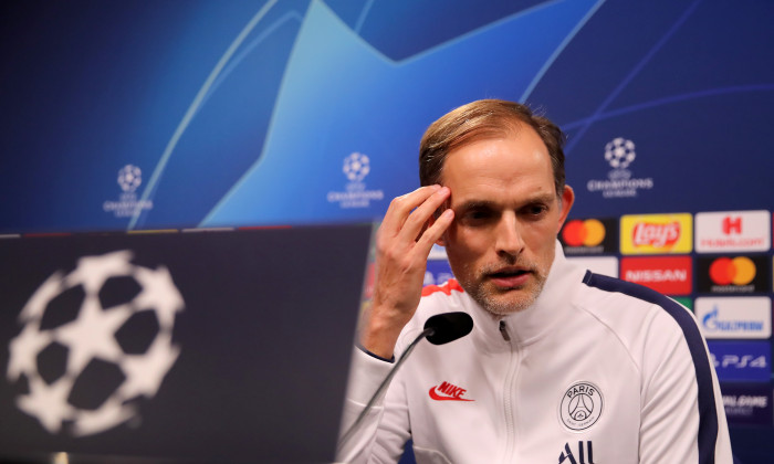 Paris Saint-Germain Training Session And Press Conference