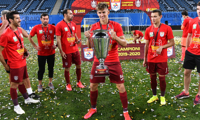 FOTBAL:UNIVERSITATEA CRAIOVA-CFR CLUJ, PLAY-OFF LIGA 1 CASA PARIURILOR (3.08.2020)