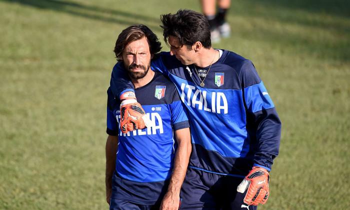 Italy Training Session And Press Conference