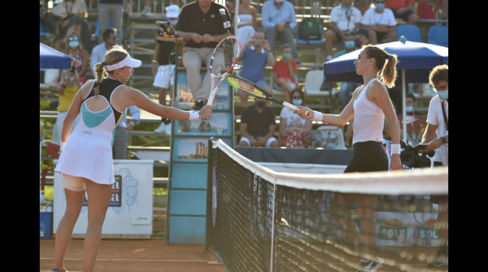 Anett Kontaveit și Fiona Ferro vor disputa finala turneului WTA de la Palermo / Foto: Getty Images