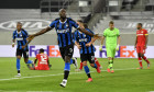 Romelu Lukaku, după golul marcat pentru Inter în meciul cu Leverkusen / Foto: Getty Images