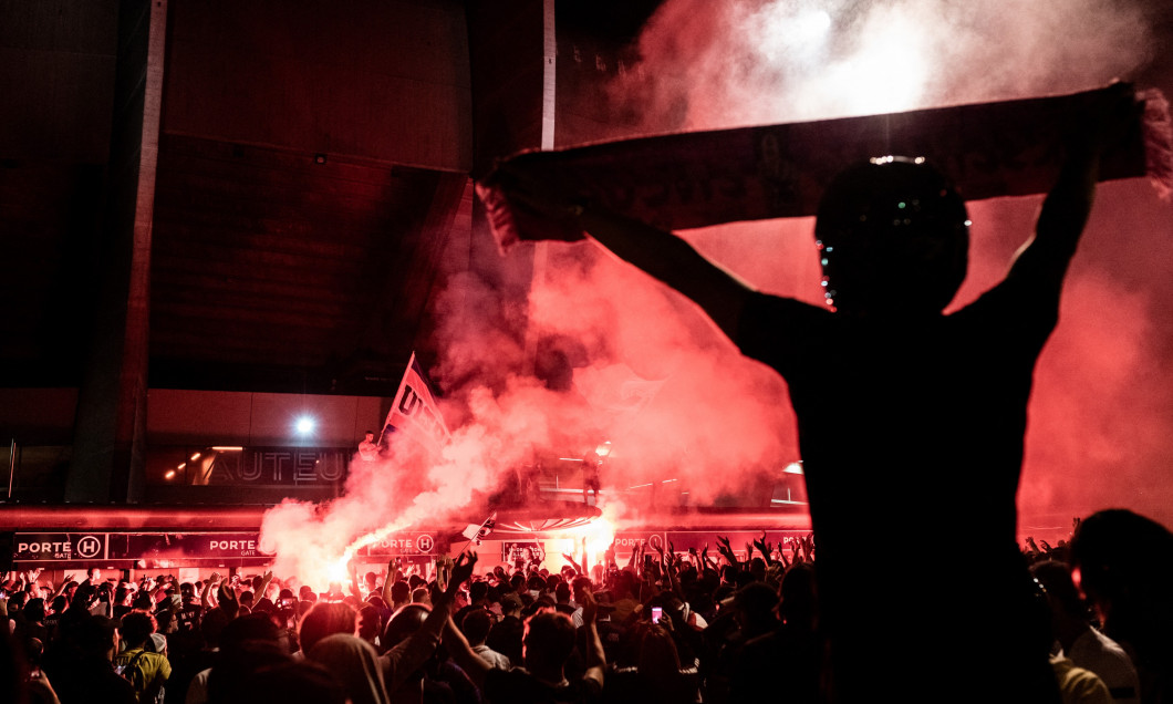 PSG Fans Celebrate - Paris
