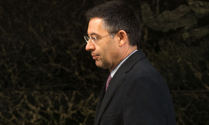 FC Barcelona President Josep Maria Bartomeu Arrives At Madrid High Court