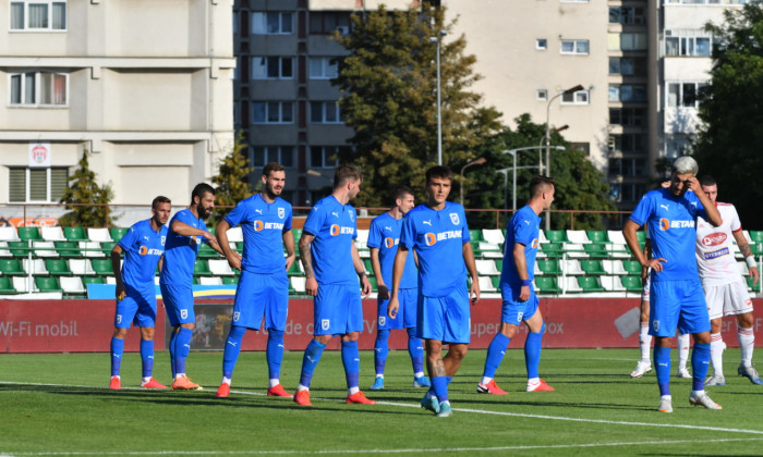 Fotbaliștii Craiovei, în meciul cu Sepsi / Foto: Sport Pictures