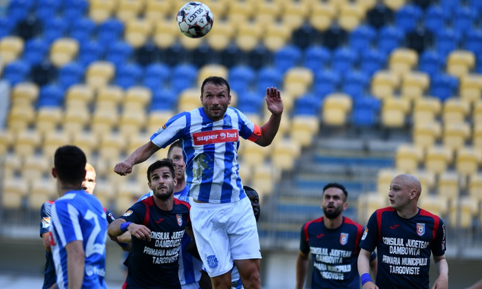 FOTBAL:CHINDIA TARGOVISTE-CSM POLITEHNICA IASI, PLAY-OUT LIGA 1 CASA PARIURILOR (27.06.2020)