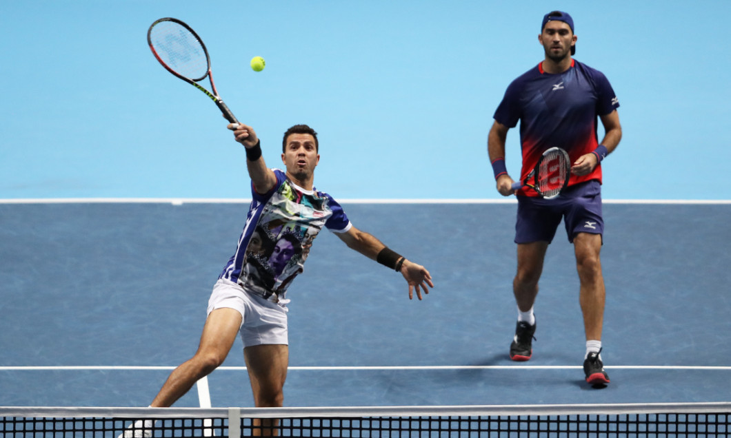 Horia Tecău și Jean-Julien Roger, la ATP Finals / Foto: Getty Images