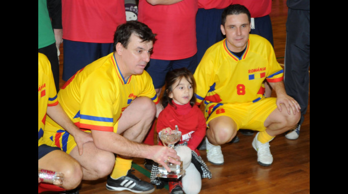 Kassandra, alături de Didi Prodan și Narcis Răducan / Foto: Sport Pictures