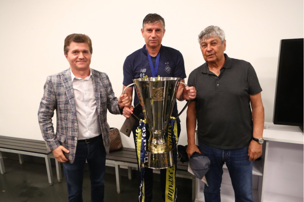 Așa a arătat sărbătoarea lui Dinamo Kiev, după câștigarea Supercupei. Surkis, cuvinte mari pentru Mircea Lucescu