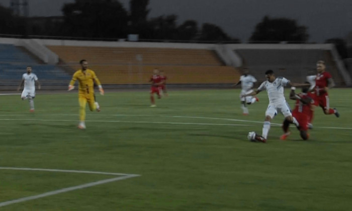 Reagy Ofosu a acordat penalty celor de la Ordabasî / Foto: Captură Digi Sport