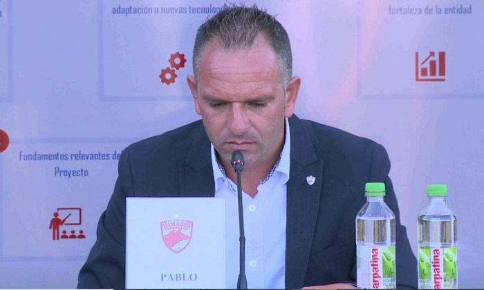 Pablo Cortacero, acționarul majoritar de la Dinamo / Foto: Captură Digi Sport