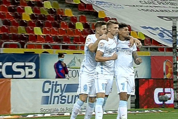 FCSB - Viitorul 2-0, Digi Sport 1. Mladen a trimis în proprie poartă, după un carambol în careu