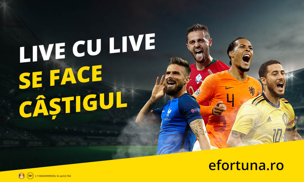 (P) LIVE și câștigi. Premii pentru toată lumea pe efortuna.ro în promoția momentului