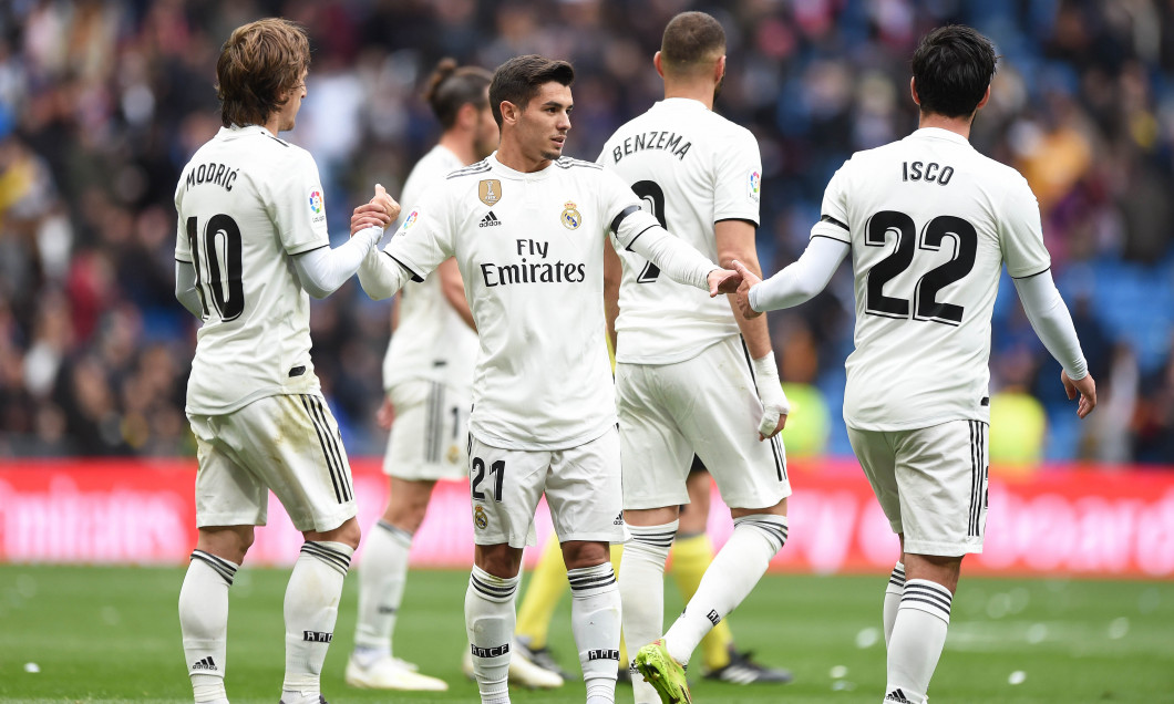 Brahim Diaz (nr. 21), în tricoul lui Real Madrid / Foto: Getty Images