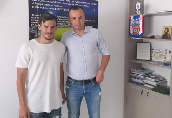 Andrei Târcoveanu va juca la FC Botoșani / Foto: Digi Sport