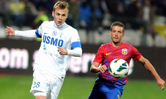 FOTBAL:PANDURII TARGU JIU-STEAUA BUCURESTI 0-0,LIGA 1 (21.10.2012)