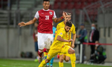 Florinel Coman, în meciul cu Austria / Foto: Sport Pictures