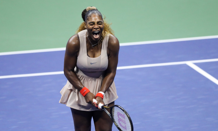 Serena Williams, în meciul cu Victoria Azarenka de la US Open / Foto: Getty Images