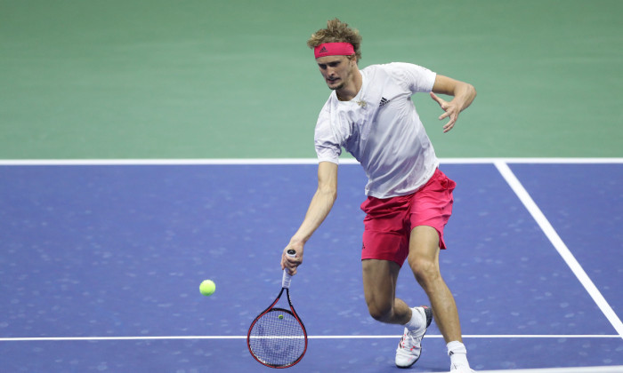 Alexander Zverev, unul dintre finaliștii US Open 2020 / Foto: Getty Images