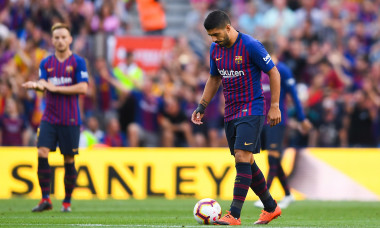 Luis Suarez, în tricoul Barcelonei / Foto: Getty Images