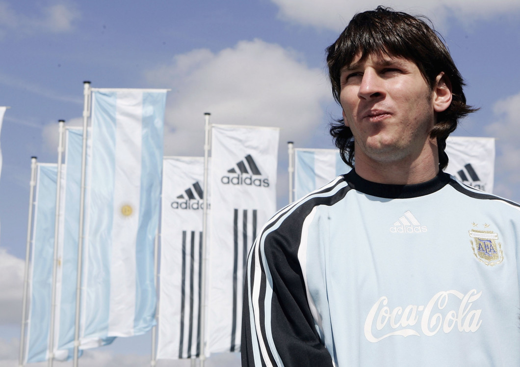 Lionel Messi at World of Sports Stadium