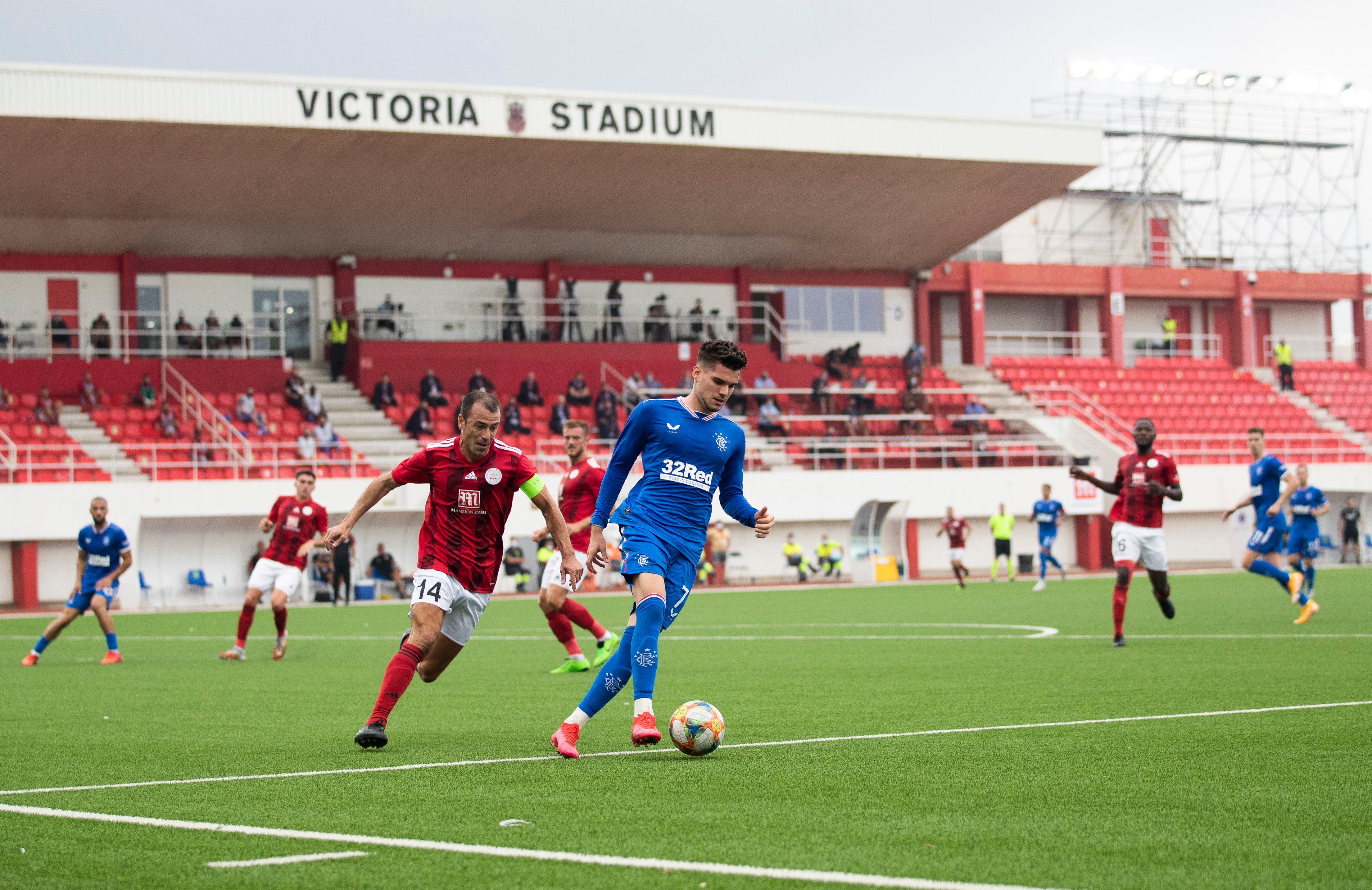 Rangers, cu Ianis Hagi integralist, s-a distrat în Gibraltar! Mijlocașul român a bifat un assist