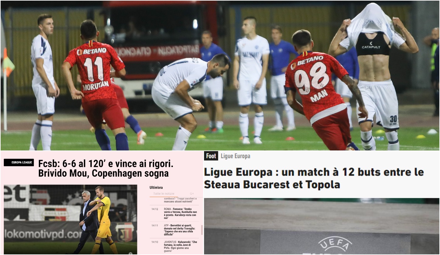 ”Gata? Deloc!” Marile ziare ale lumii, fascinate de ”nebunia” FCSB în Serbia. Ce au scris LEquipe și Gazzetta dello Sport