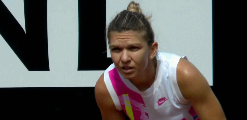 Simona Halep - Garbine Muguruza 6-3, 4-6, 6-4. Românca e pentru a treia oară în finala de la Roma, după o adevărată luptă