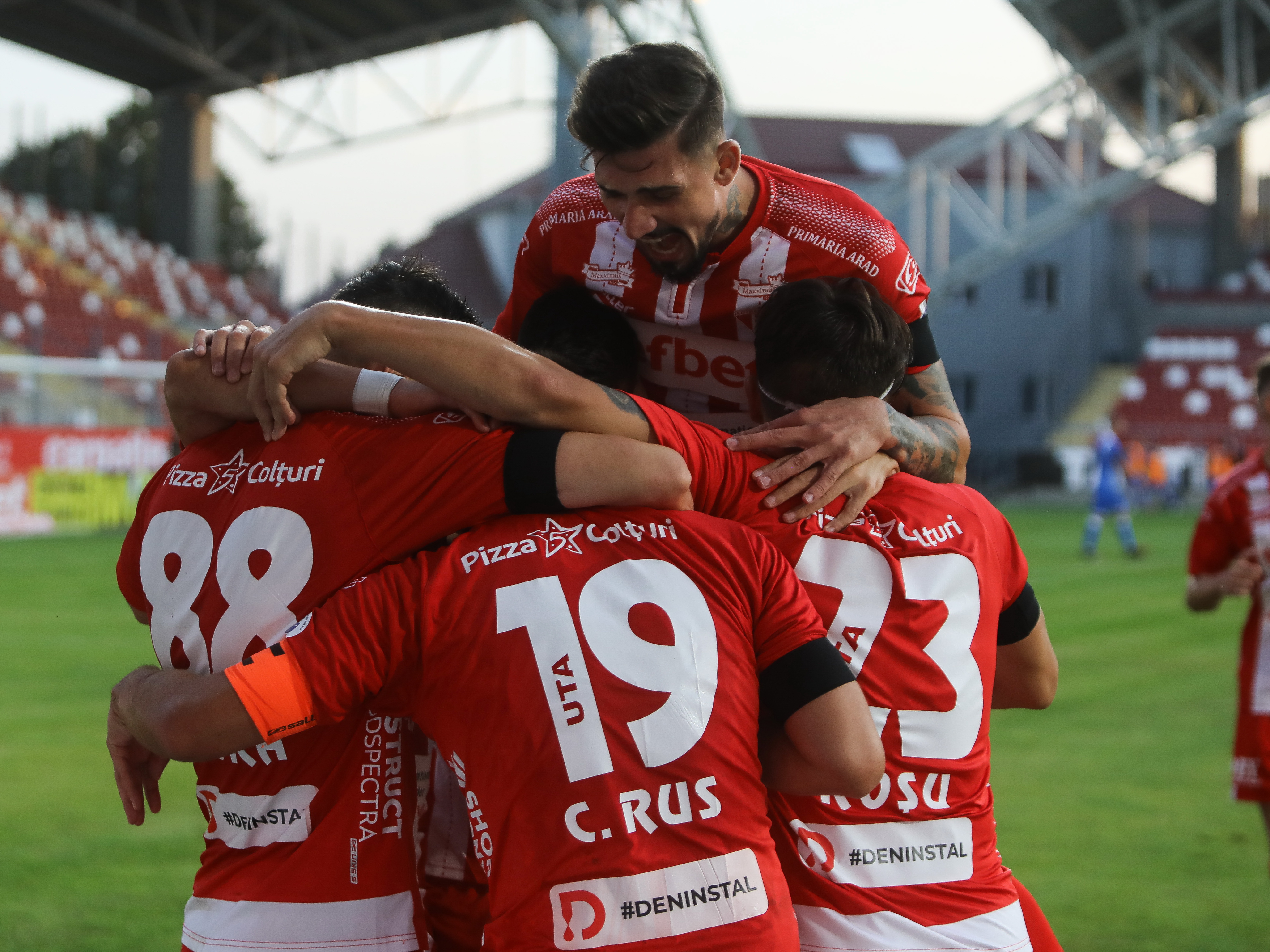 Primul gol marcat de UTA pe noul stadion ”Francisc Neuman” din Arad