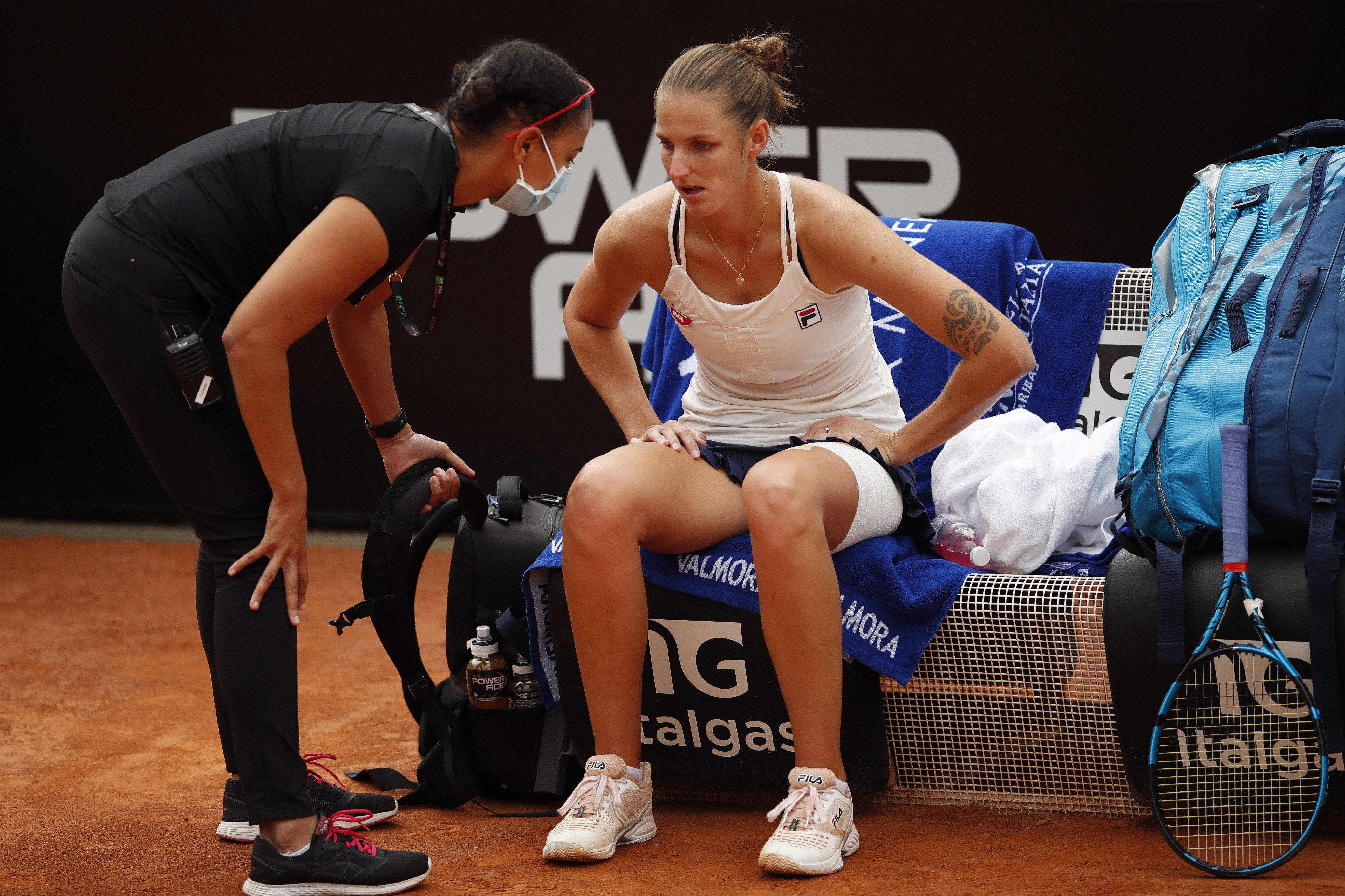 Pliskova lămurește controversele, după ce a abandonat în finala contra lui Halep. Când a apărut, de fapt, accidentarea cehoaicei