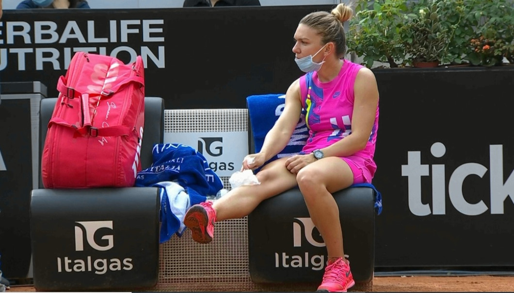 simona halep premiere roma